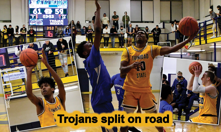 Trojans Split on Road