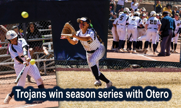 Trojans win season series with Otero 